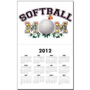  Calendar Print w Current Year Softball Mom With Ivy 