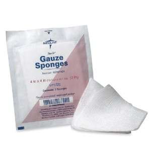  MIINON21424   Gauze Sponges, Cotton Woven, 4x4, 12 Ply, 50 