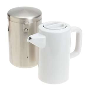   Steel Coffee Pot Insulator with Ceramic Pot