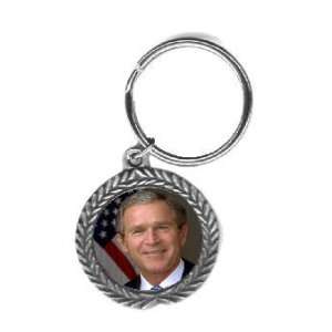  President George W. Bush Pewter Key Chain