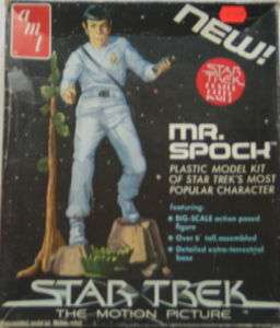 Star Trek The Motion Picture Mr. Spock AMT Model 1979  