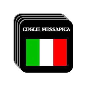  Italy   CEGLIE MESSAPICA Set of 4 Mini Mousepad Coasters 