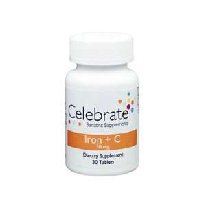 Celebrate Vitamins Iron C 30 mg Tablet 30 Tablets