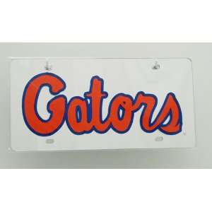  Florida Gators Script License Plate Automotive