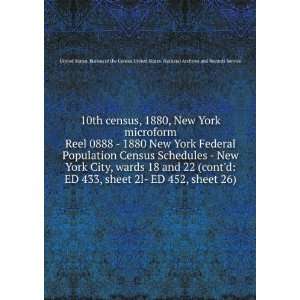  10th census, 1880, New York microform. Reel 0888   1880 