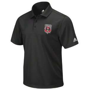  D.C. United Black adidas Soccer Team Primary Polo Shirt 
