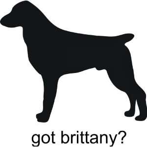 Got brittany   Removeavle Vinyl Wall Decal   Selected Color Black 