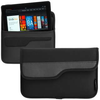 CaseCrown Neoprene Cover Case for Kindle Fire (Black)  