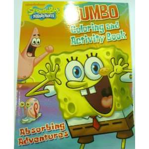  Spongebob Squarepants Jumbo Coloring & Activity Book 
