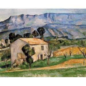     Paul Cezanne   32 x 26 inches   Houses in Provence, near Gardanne