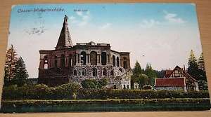 alte Postkarte CASSEL Wilhelmshöhe Kassel gelaufen 1915  