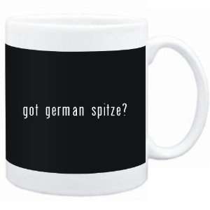  Mug Black  Got German Spitze?  Dogs