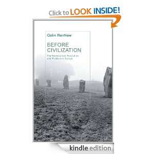 Before Civilization Colin Renfrew  Kindle Store