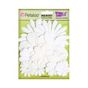  Petaloo Coredinations Color Match Snowflake White 12pc (3 