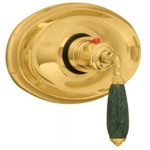 Phylrich TH338F_026   Valencia 3/4 Inch Thermostat Green Marble Lever 