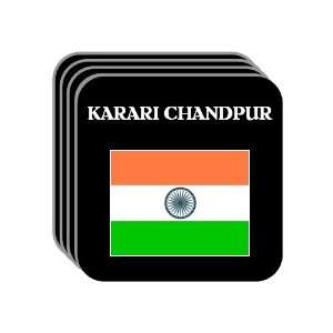  India   KARARI CHANDPUR Set of 4 Mini Mousepad Coasters 