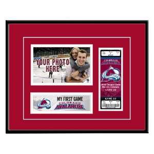    Colorado Avalanche   My First Game Ticket Frame