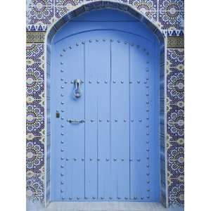 Blue Doorway, Chefchaouen, Morocco, North Africa, Africa Photographic 