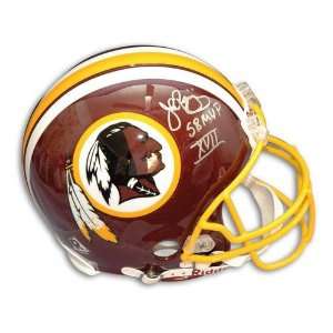  Autographed John Riggins Redskins Mini Helmet Inscribed SB 