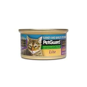  PetGuard Turkey Barley Lite Dinner for Cats 24 3 oz cans 