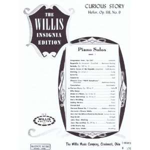  Heller   Curious Story Op. 138 No. 9, Willis ed 