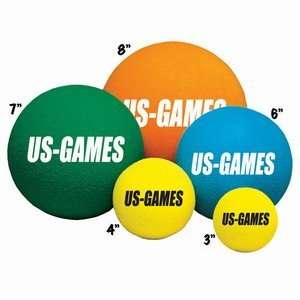   Price/EA)US Games Uncoated Economy Foam Balls 3