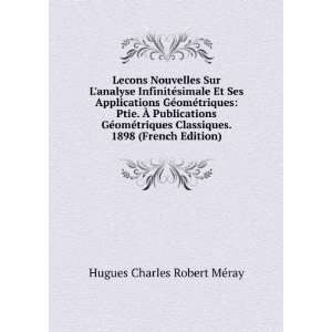  . 1898 (French Edition) Hugues Charles Robert MÃ©ray Books