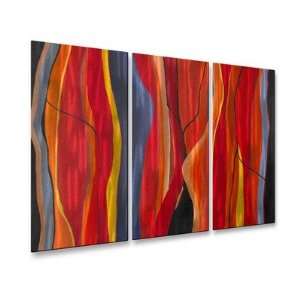  All My Walls PAL00071 Twisted Lines Wall Sculpture