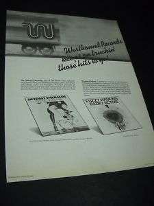 FUZZY HASKINS and DETROIT EMERALDS 1978 Promo Poster Ad  