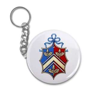   Kate Middleton Coat Of Arms Royal Wedding 2.25 Inch Button Style Key