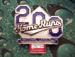200 Home Runs National League King Soopers hat pin*  