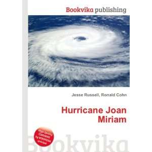  Hurricane Joan Miriam Ronald Cohn Jesse Russell Books