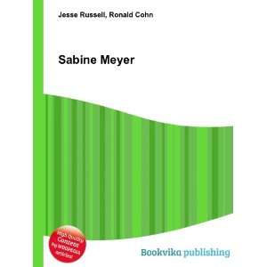  Sabine Meyer Ronald Cohn Jesse Russell Books