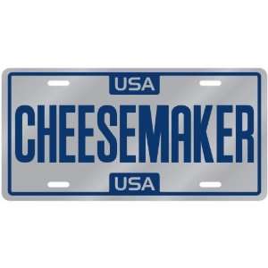  New  Usa Cheesemaker  License Plate Occupations