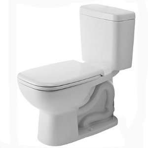   D40018 D Code Two Piece Elongated Toilet in White