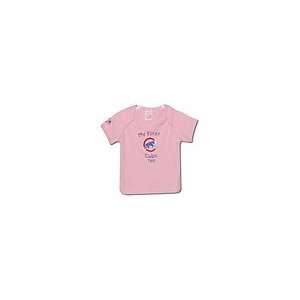  Chicago Cubs My First Tee for Infants (Pink) Sports 