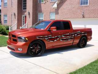 CAR VINYL GRAPHICS BODY FLAME DECAL FORD RAM F150 058 1  