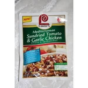Lawrys Mediterranean Sundried Tomato & Garlic Chicken Seasonings, 1 