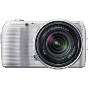  Sony Alpha NEX C3 Digital Camera with 18 55mm Lens (Silver 
