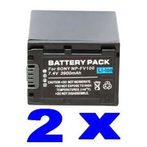  Rechargeable Battery Packs for Sony Handycam DCR SR62E DCR SR65 DCR 