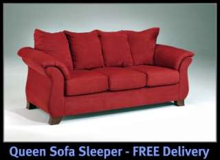 Queen Fabric Sleeper Sofa ~ FREE Delivery  