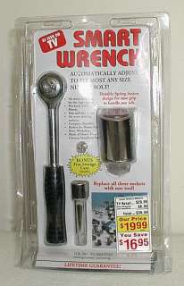 UNIVERSAL~SMART SOCKET WRENCH~ 1 SIZE FITS ALL $29  