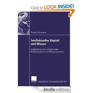   institutionellen Einbindungsform von Wissensarbeitern (German Edition
