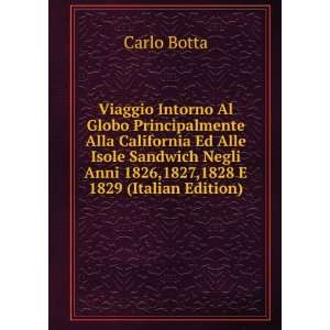   Sandwich Negli Anni 1826,1827,1828 E 1829 (Italian Edition) Carlo
