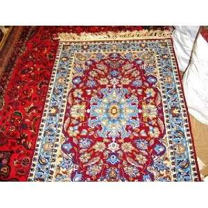  2x3 Hand Knotted Isfahan/Esfahan Persian Rug   23x34 