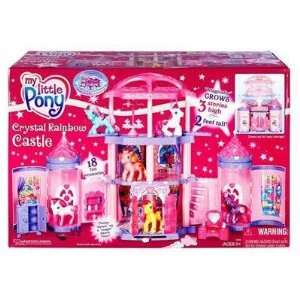   Rainbow Castle with Exclusive Crystal Rainbow Dining Room Toys