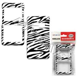  Black and White Stripes Zebra Skin Design Snap On Cover 