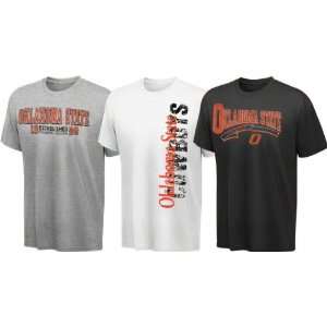    Oklahoma State Cowboys Cube T Shirt 3 Pack