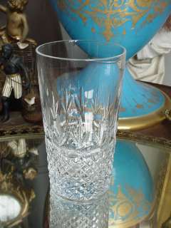 SET 4 MIKASA HOYA CRYSTAL GLASS CHATSWORTH TALL HIGHBALL GLASSES NR 