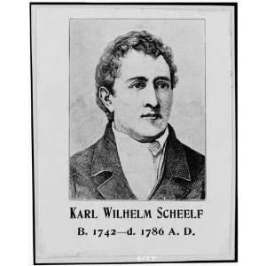  Karl Wilhelm Scheelf i.e. Scheele 1899